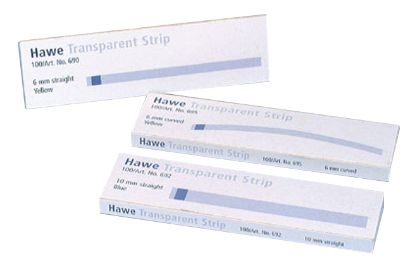 Transparent Strips x 100 (Kerr) - Various Sizes Available
