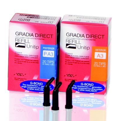 Gradia Direct Unitips - Anterior 0.24g x 20 - Various Sizes Available