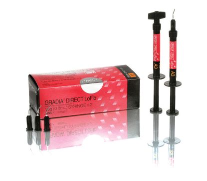 Gradia Direct Lo-Flo Flowable Composite Syringes x 2 (Gc) Various Shades Available