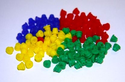 Silicone Plugs x 8 (Various Colours Available)