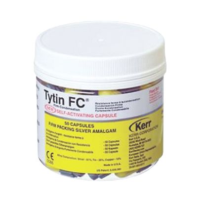 Tytin Fc Alloy Encapsulated (Kerr) Capsules - Regular Set x 50 (Various Spills Available)