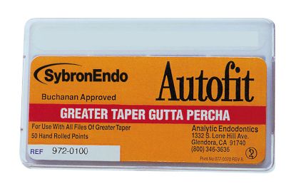 Autofit Greater Taper Gutta Percha Points x 50 (Kerr) - Various Sizes Available