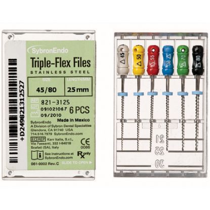 Triple-Flex Files 30mm x 6 (Kerr) - Various Sizes Available