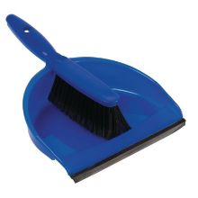 Dust Pan & Brush Set Blue