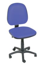 Chair Operator Five Castor Base Mid Blue