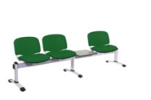 Chair Visitor Venus Modular 3 Seat/1 Table Vinyl Anti-Bacterial Upholstery Green