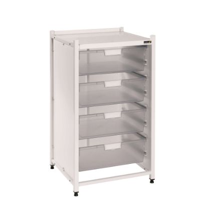 Vista Storage Module Low Level 4 Double Depth Trays - 3 Colours Of Trays Available